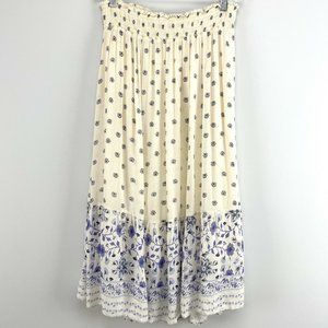 Boho style elastic waist crinkle Skirt by Old Navy San Francisco